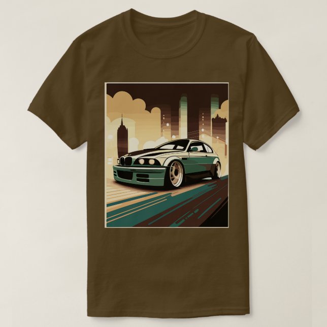CAMISETA BMW E 1 (Frente do Design)