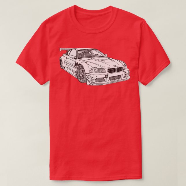 Camiseta BMW estilo 1 (Frente do Design)
