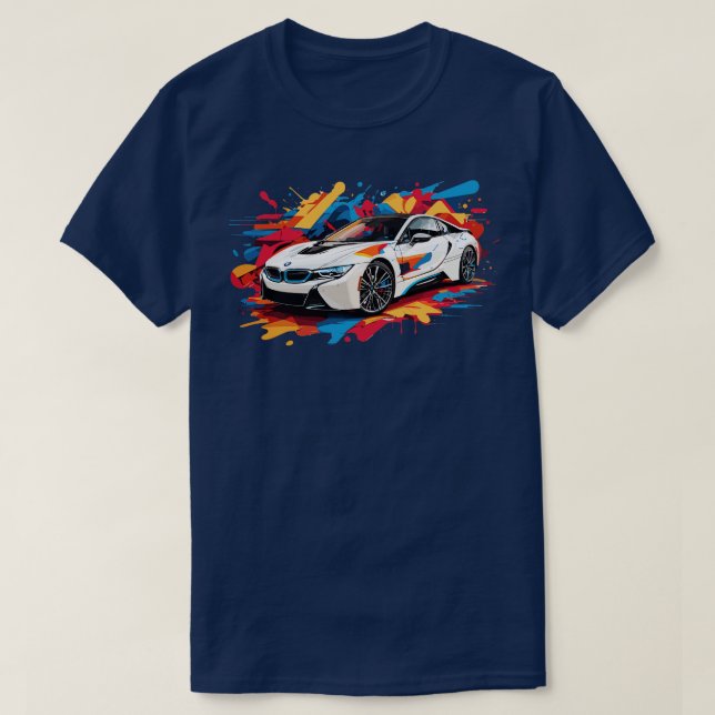 Camiseta BMW i8 (Frente do Design)