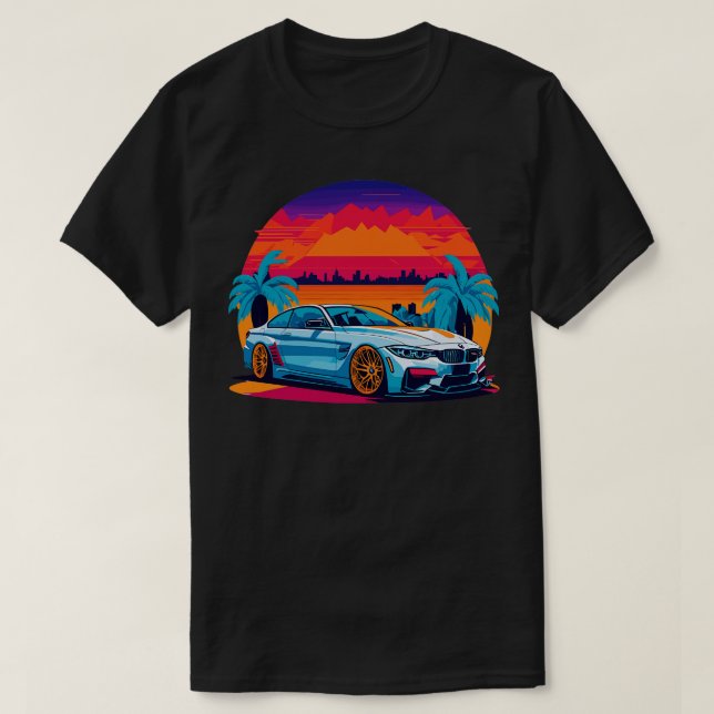 CAMISETA BMW M4 (Frente do Design)