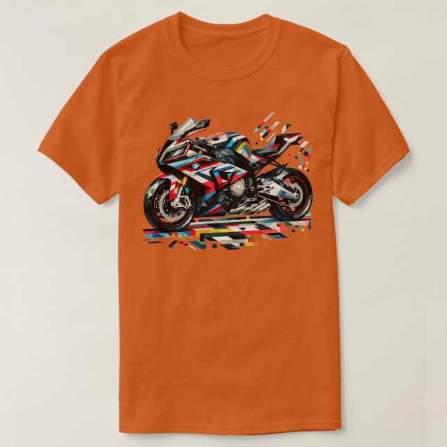 Camiseta BMW s1000rr 1 (Frente do Design)