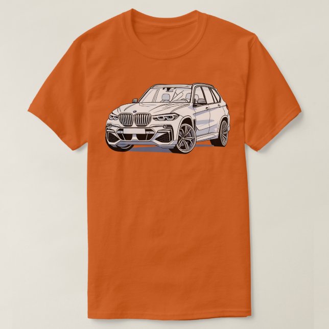 CAMISETA BMW X5 1 (Frente do Design)