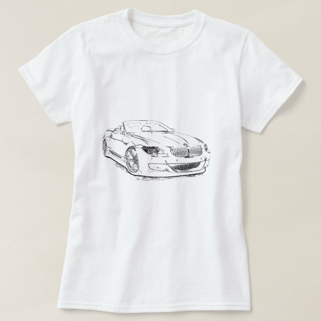 CAMISETA BMW Z4 (Frente do Design)
