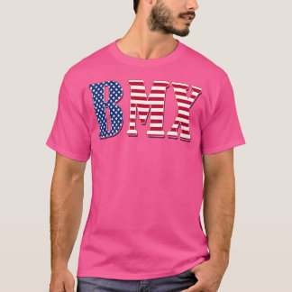 Camiseta Bmx American Flag Bmx