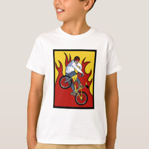 Camiseta BMX arde o t-shirt