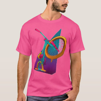 Camiseta Bmx Até À Fusão Dos Pneus Para Bmx Bikers