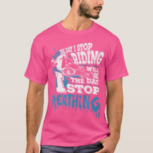 Camiseta Bmx Bicicleta Bicicleta Bicicleta Bmx Brething Bmx