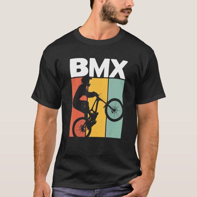 Camiseta Bmx Bicicleta Motocross Sport Bmx Race Racer Me (Frente)