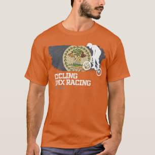 Camiseta BMX Bike Belize Flag Biking Cycling Racing BMX 25