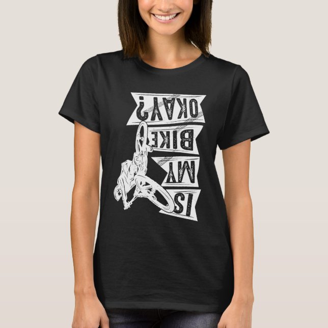 Camiseta BMX bike bicycle fans bike biker BMX bicyclist  2 (Frente)