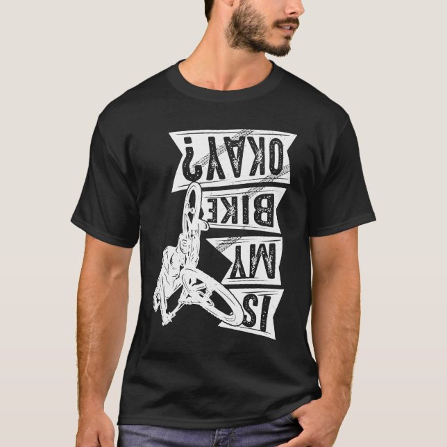 Camiseta BMX bike bicycle fans bike biker BMX bicyclist  2 (Frente)
