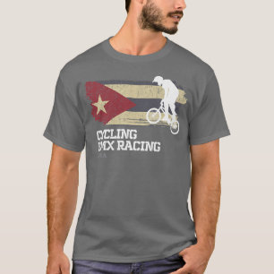 Camiseta BMX Bike Cuba Flag Biking Cycling Racing BMX 267