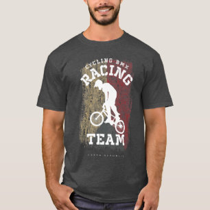 Camiseta BMX Bike Czech Republic Flag Biking Cycling Racing