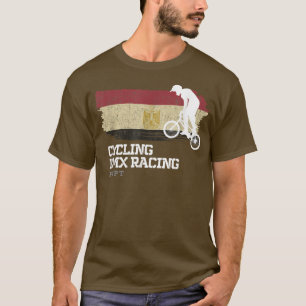 Camiseta BMX Bike Egypt Flag Biking Racing BMX 334