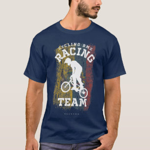 Camiseta BMX Bike Equador Bandeira Ciclismo BMX 28