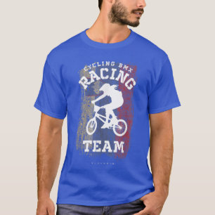 Camiseta BMX Bike Eslovênia Bandeira Ciclismo de Bandeira