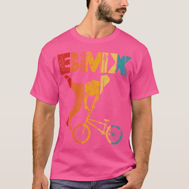Camiseta Bmx Bike Fans Para Jovens Bike Bmx (Frente)