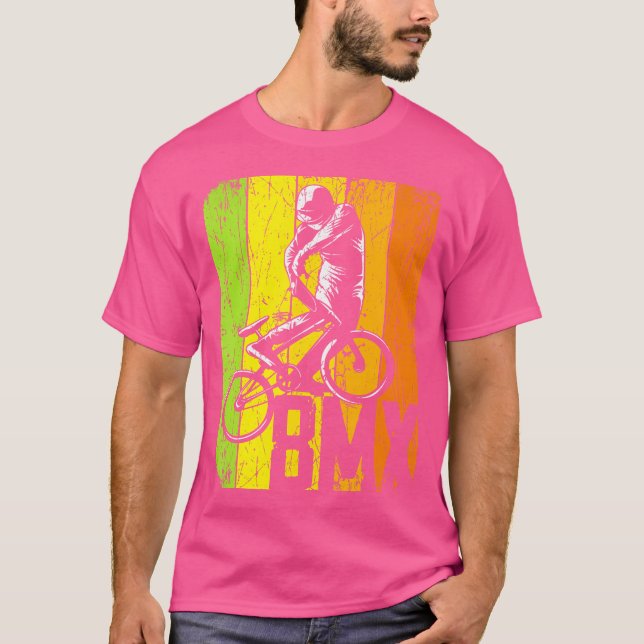 Camiseta Bmx Bike Fans Para Jovens Bike Bmx (Frente)