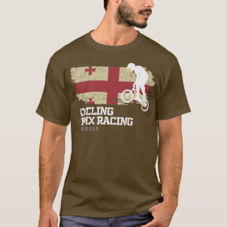 Camiseta BMX Bike Georgia Flag ciclismo BMX 3