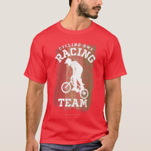 Camiseta BMX Bike Hungary Flag Biking Cycling Racing BMX