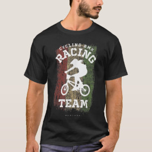 Camiseta BMX Bike Hungria Bandeira Ciclismo