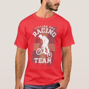 Camiseta BMX Bike República Dominicana Bandeira Ciclismo Ra