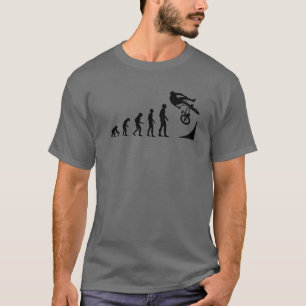 Camiseta BMX Bike Rider Evolution Motocross Freestyle BMX L