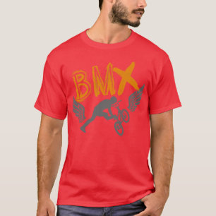 Camiseta BMX Bike Wings Street Style Art Bicycle Cycling