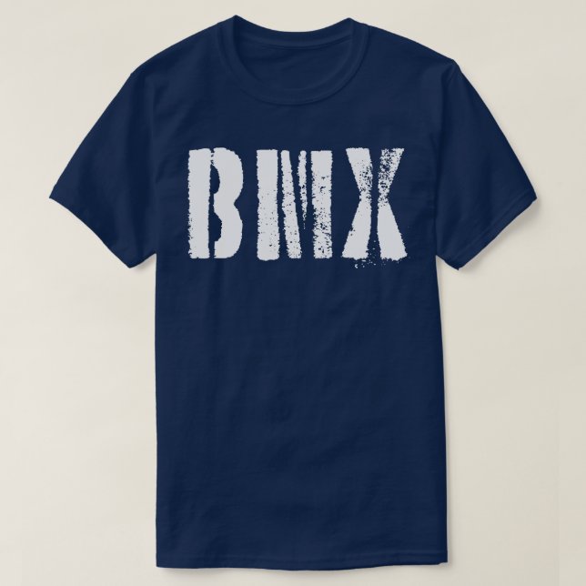Camiseta BMX Biker Bicicleta Bicicleta - Presente Perfeito (Frente do Design)