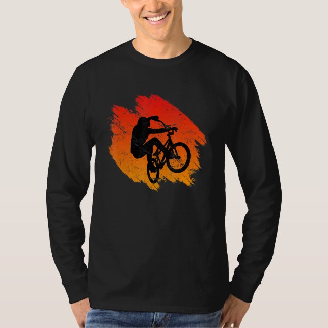 Camiseta Bmx Biker Bicycle Skatepark Biker Wheels (Frente)