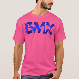 Camiseta Bmx Com Distância Para Cavaleiros De Bicicletas