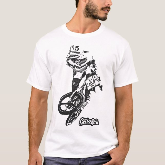 Camiseta bmx da antiga escola (Frente)