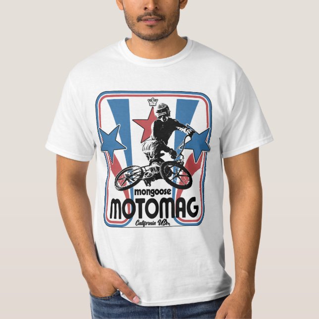 Camiseta bmx da antiga escola (Frente)