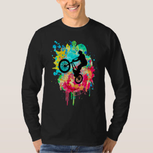 Camiseta Bmx E Cavaleiro Cruzado No Popart
