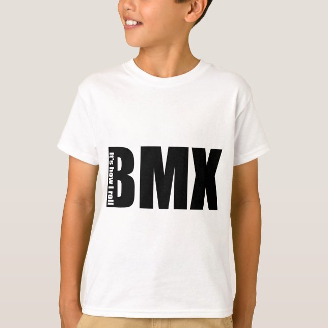 Camiseta BMX - É como eu rolo (Frente)