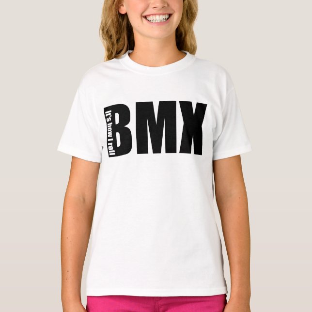 Camiseta BMX - É como eu rolo (Frente)