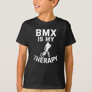 Camiseta BMX É Minha Terapêutica Engraçada Remuneração Do B