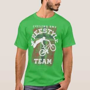 Camiseta BMX Freestyle Bike Norway Flag Biking Cycling BMX
