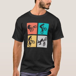 Camiseta Bmx Freestyle Bmx Pop Art Design
