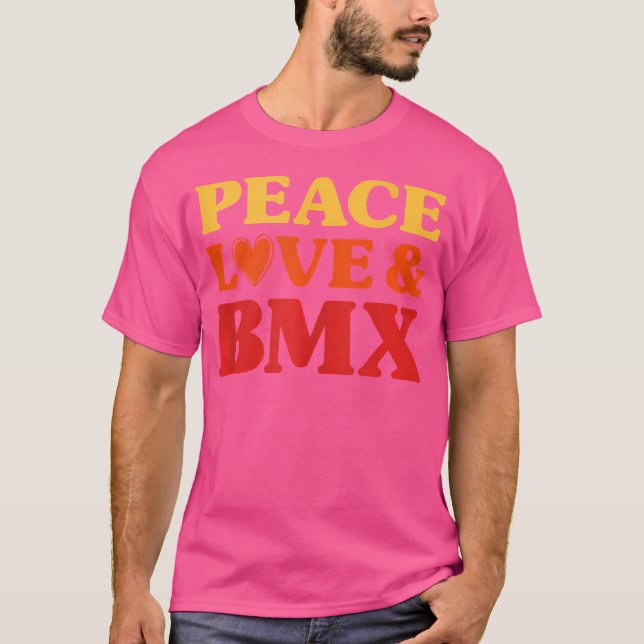 Camiseta Bmx I Love Bmx (Frente)