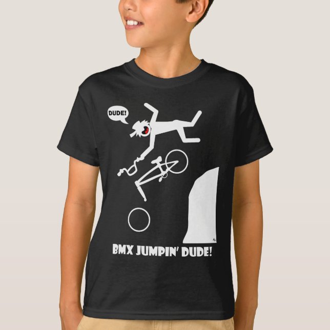 CAMISETA BMX JUMPIN'-25 (Frente)