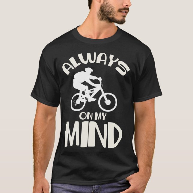 Camiseta BMX Mind Street Bicycle Motocross Stunts BMX Bike (Frente)