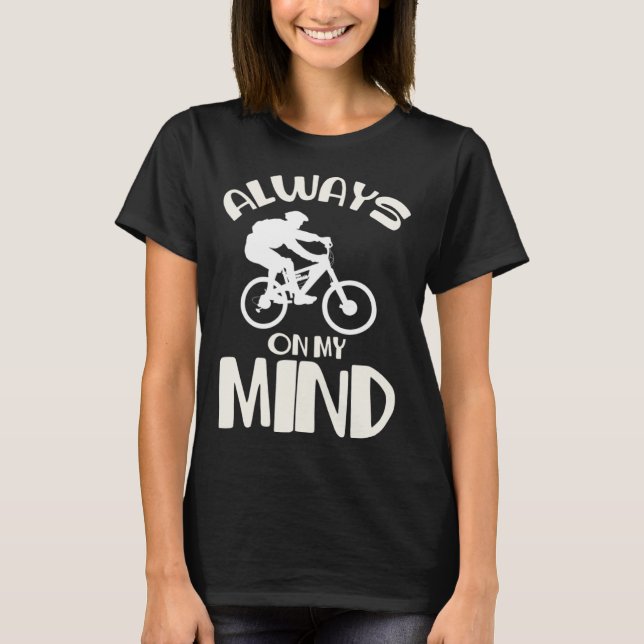Camiseta BMX Mind Street Bicycle Motocross Stunts BMX Bike (Frente)
