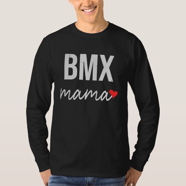 Camiseta BMX Mom Cute BMX Mama For Women (Frente)