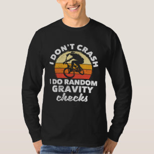 Camiseta BMX Mountain Bike Eu não Sofro Acidentes Faço Veri