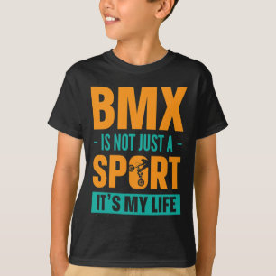 Camiseta Bmx Não É Apenas Um Esporte É Minha Vida Mountain 