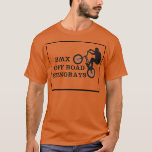 Camiseta BMX os ferrolhos fora da estrada