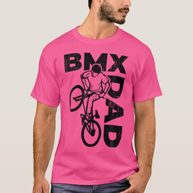 Camiseta Bmx Pai Bmx Lover Bmx (Frente)