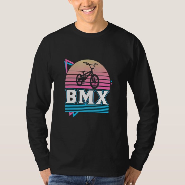 Camiseta BMX Racing Cyclocross Race Cycling  Cool Bike Girl (Frente)