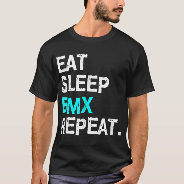 Camiseta BMX Repetit Bike Racing for Women Men (Frente)